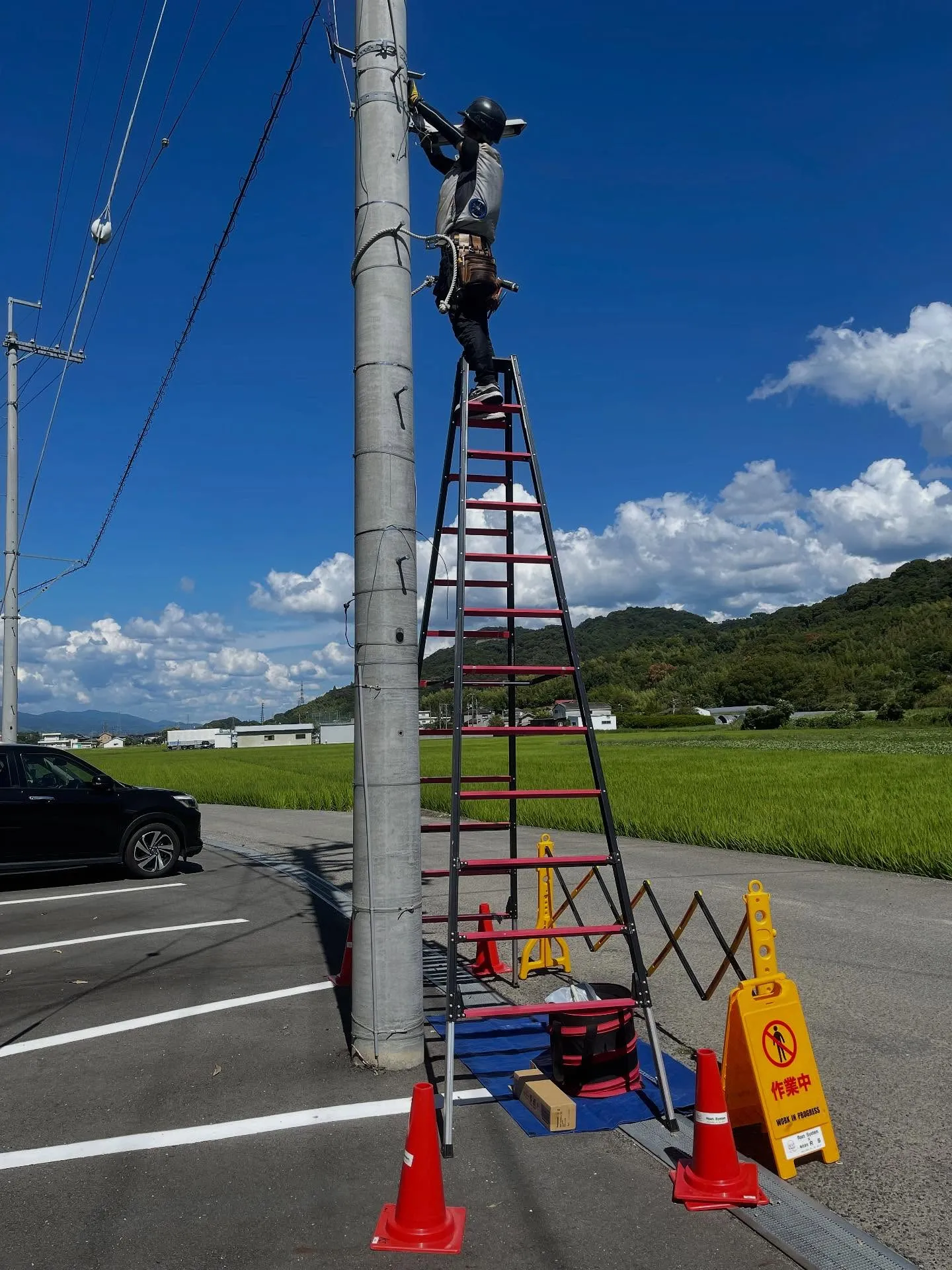 和歌山県和歌山市のH自治会様から街灯交換のご依頼をいただきま...